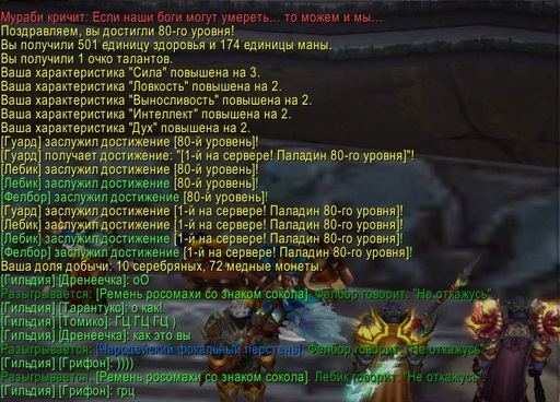 World of Warcraft - WoWCC. Сказ о том, как Фелбор 80-й уровень брал.